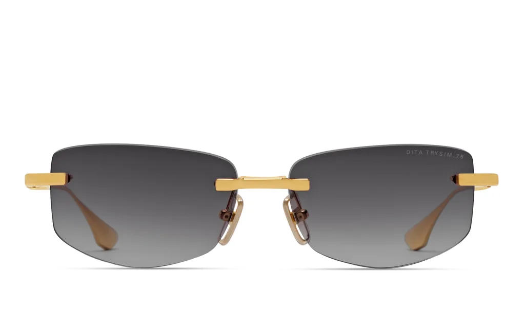 Dita TRYSIM.75 Kolor: YELLOW GOLD, Kolor oprawy: Złoty