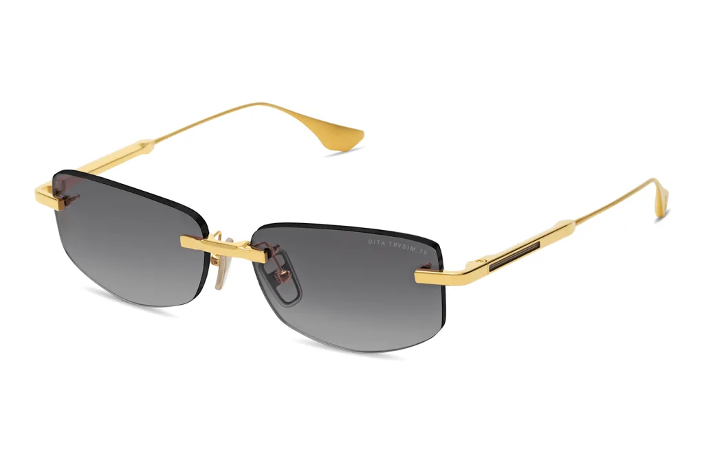 Dita TRYSIM.75 Kolor: YELLOW GOLD, Kolor oprawy: Złoty