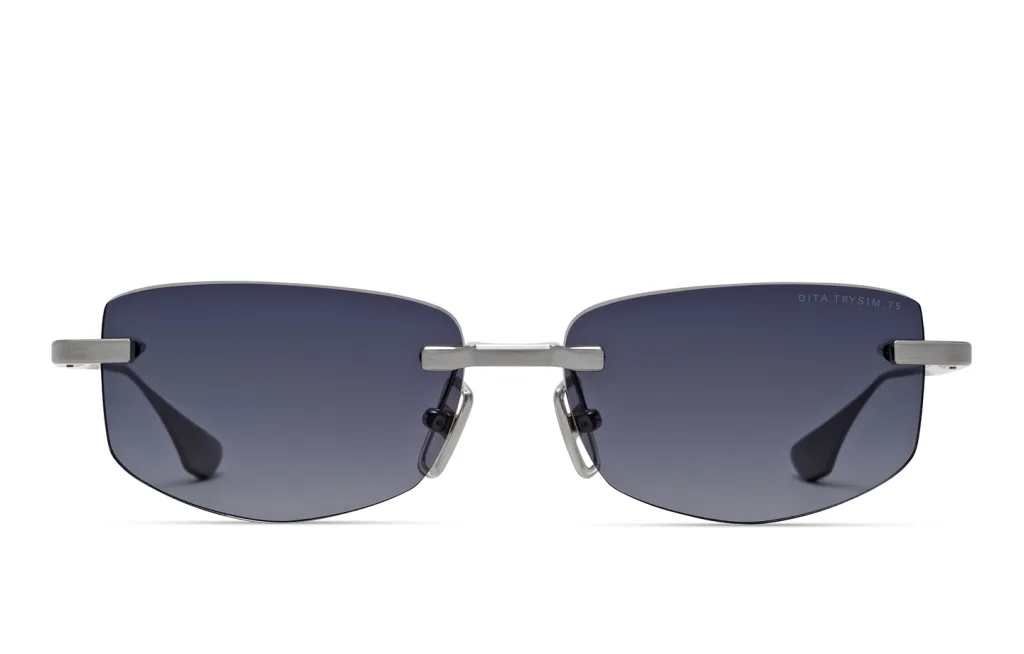 Dita TRYSIM.75 Kolor: BRUSHED RAW TITANIUM, Kolor oprawy: Szary