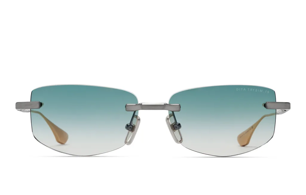 Dita TRYSIM.75 Kolor: ANTIQUE SILVER - WHITE GOLD, Kolor oprawy: Srebrny