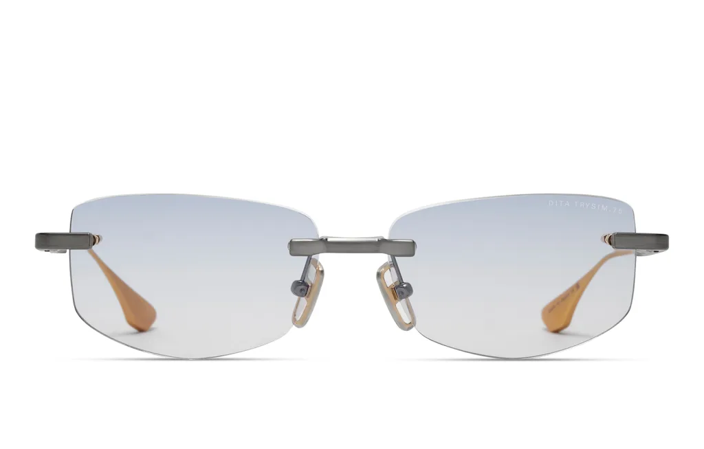Dita TRYSIM.75 Kolor: ANTIQUE SILVER, Kolor oprawy: Srebrny