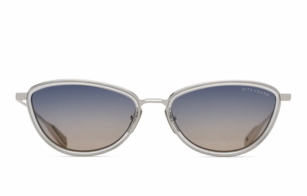 Dita VOUNA SILVER - CRYSTAL CLEAR, Srebrny