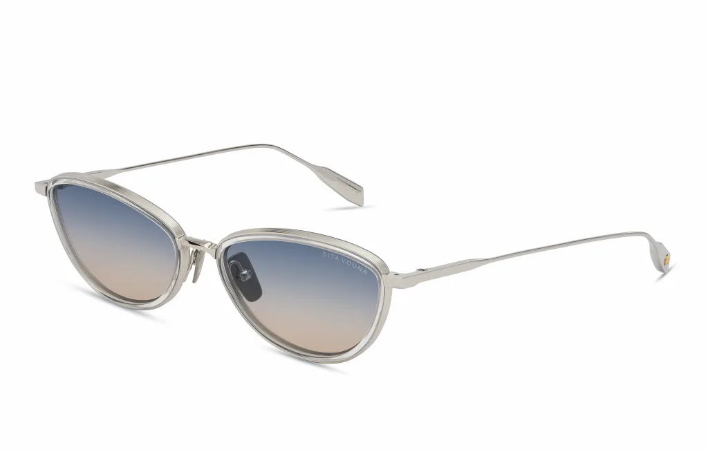 Dita VOUNA SILVER - CRYSTAL CLEAR, Srebrny