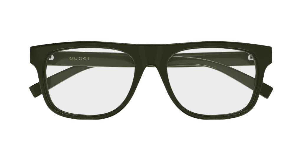 Gucci GG1117ON Kolor: GREEN-TRANSPARENT, Kolor oprawy: Transparentny