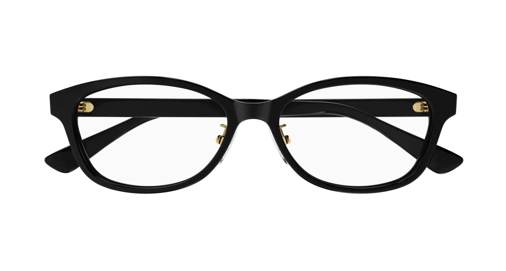 Gucci GG1612OJ Kolor: BLACK-CRYSTAL-TRANSPARENT, Kolor oprawy: Czarny