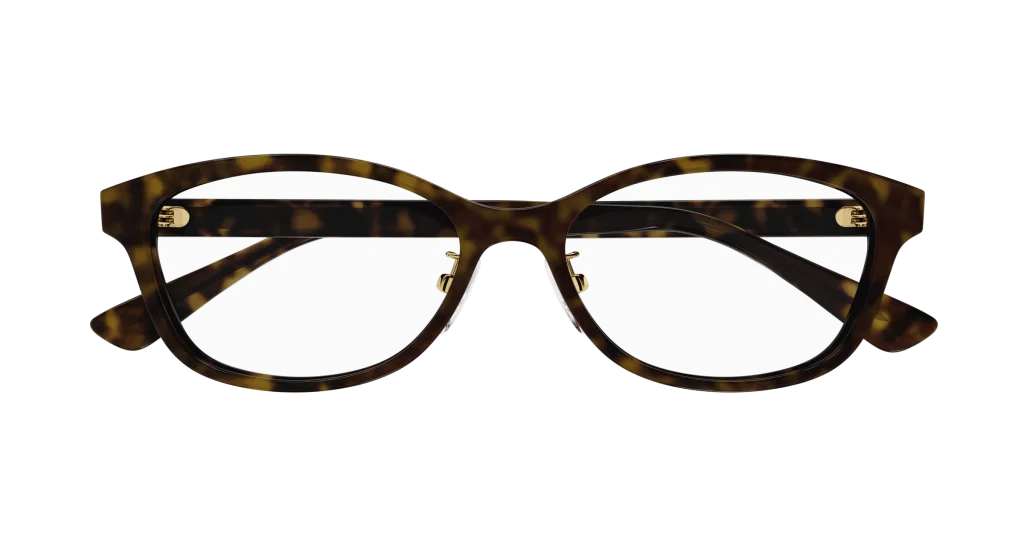 Gucci GG1612OJ Kolor: HAVANA-CRYSTAL-TRANSPARENT, Kolor oprawy: Wzór havana