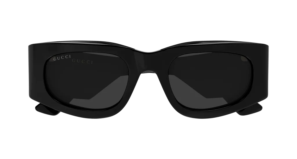 Gucci GG1664S BLACK-GREY, Czarny