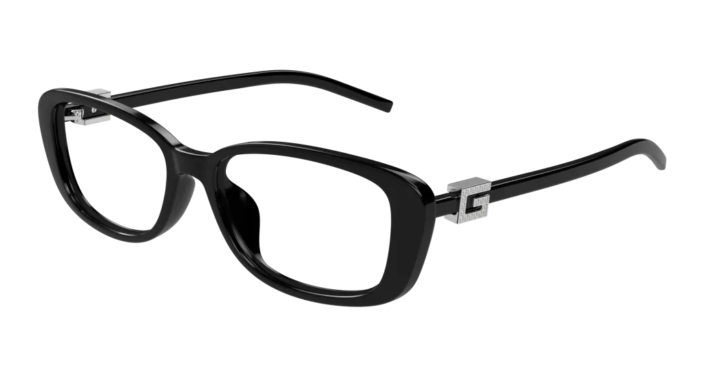 Gucci GG1685OK Kolor: BLACK-TRANSPARENT, Kolor oprawy: Czarny