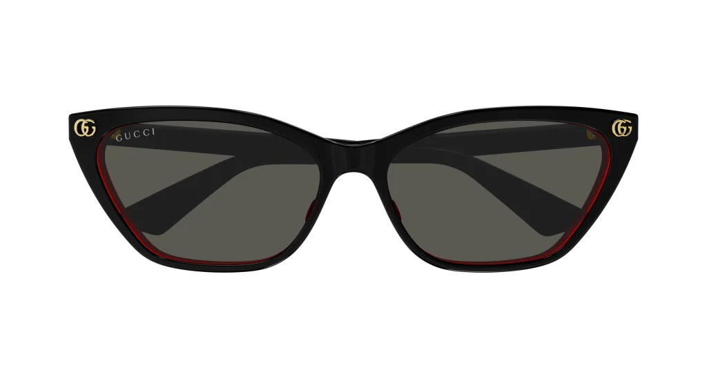 Gucci GG1815S Kolor: BLACK-GREY, Kolor oprawy: Kolorowe