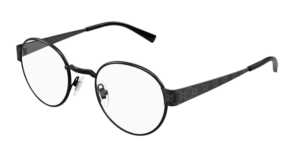 Gucci GG1855O Kolor: GUNMETAL-TRANSPARENT, Kolor oprawy: Szary