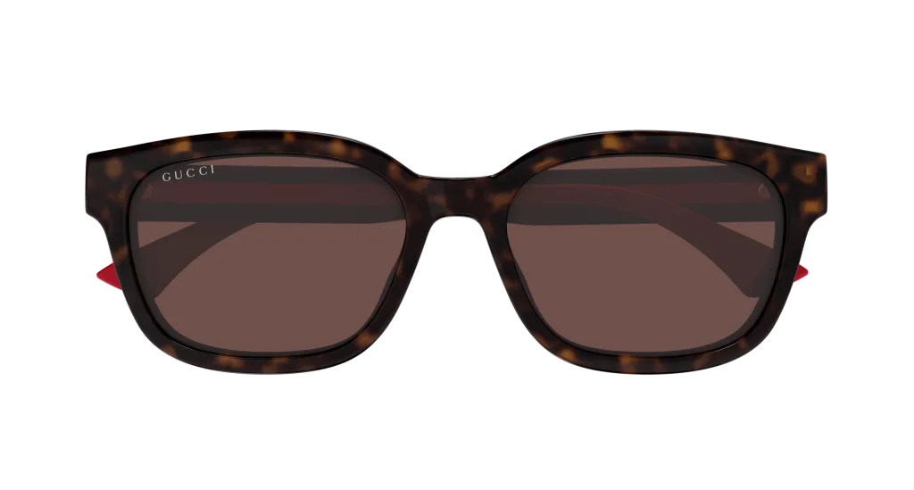 Gucci GG1872SK Kolor: HAVANA-BLUE-BROWN, Kolor oprawy: Wzór havana