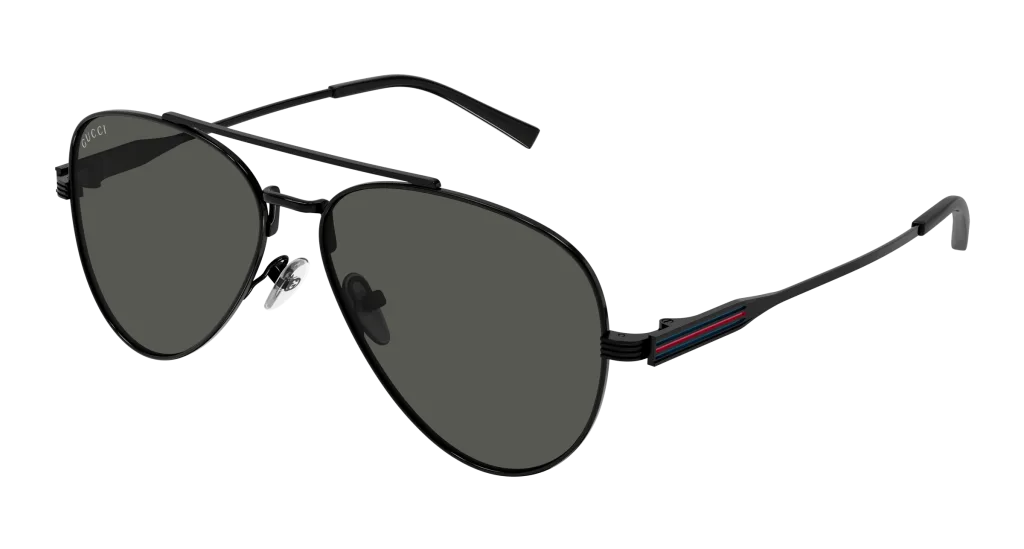 Gucci GG1874S BLACK-GREY, Czarny