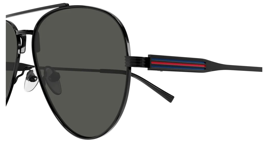 Gucci GG1874S BLACK-GREY, Czarny