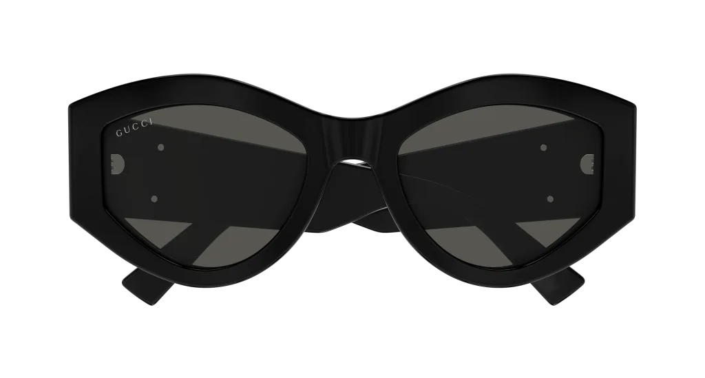 Gucci GG1951S Kolor: BLACK-GREY, Kolor oprawy: Czarny