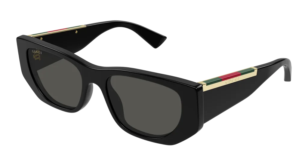 Gucci GG1959S Kolor: BLACK-GREY, Kolor oprawy: Czarny