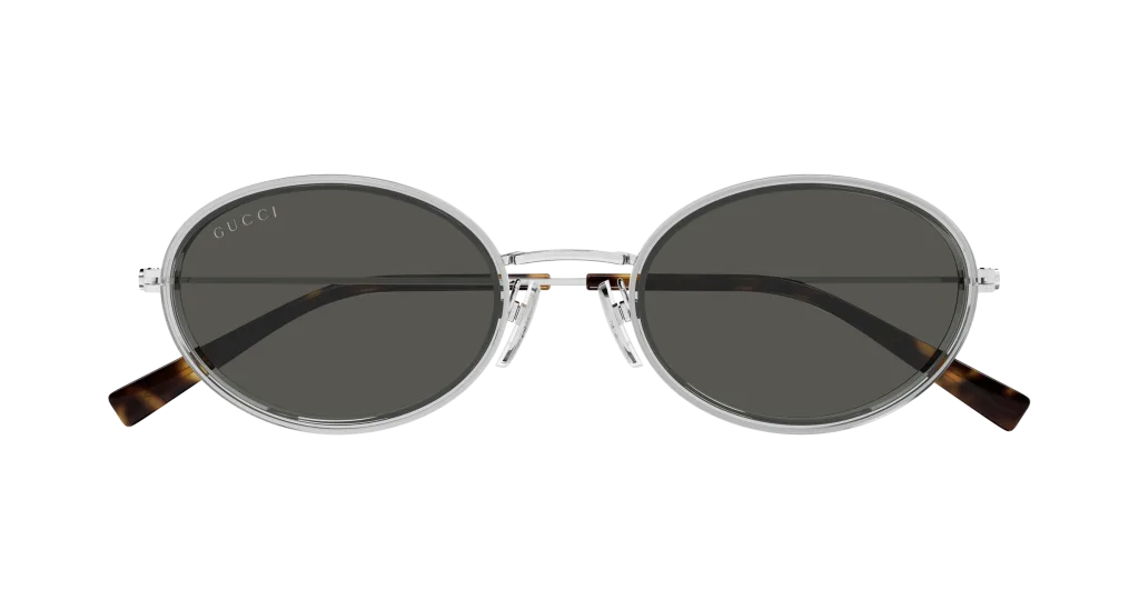 Gucci GG1980S GREY-SILVER-GREY, Srebrny