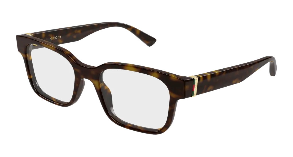 Gucci GG2087O HAVANA-TRANSPARENT, Wzór havana