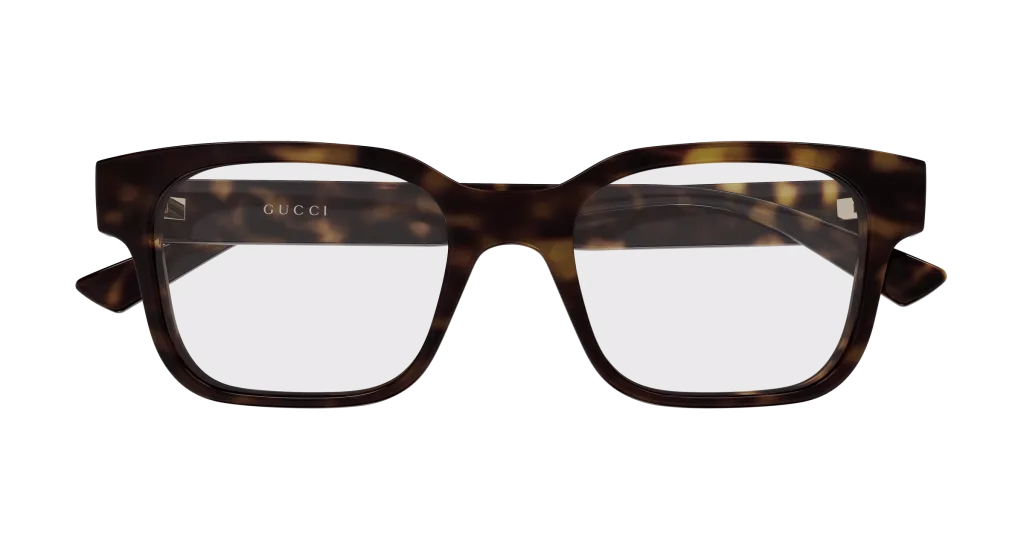 Gucci GG2087O HAVANA-TRANSPARENT, Wzór havana