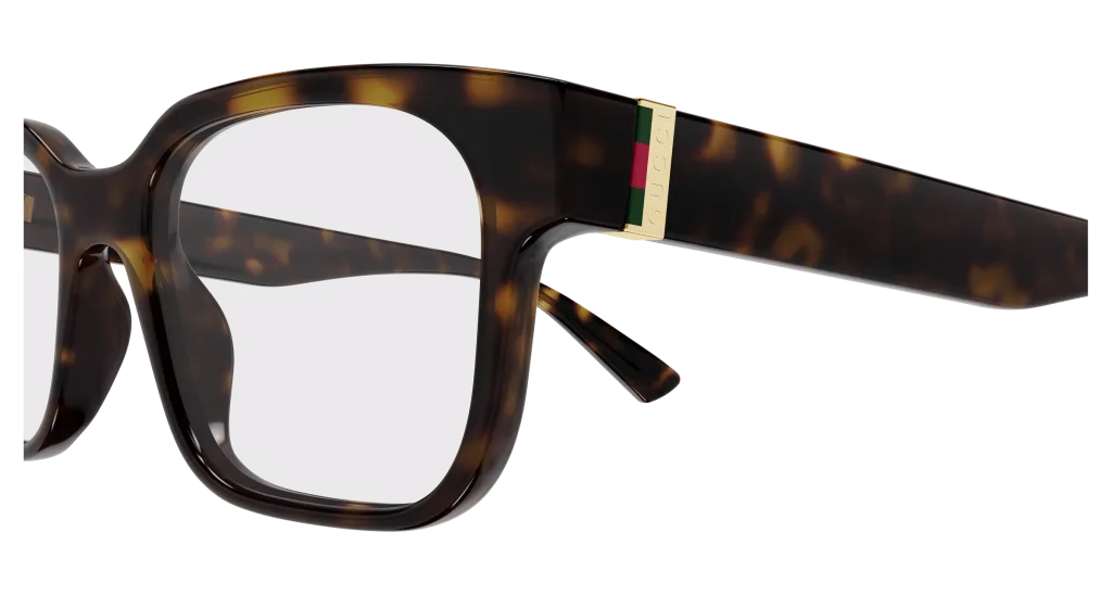 Gucci GG2087O HAVANA-TRANSPARENT, Wzór havana
