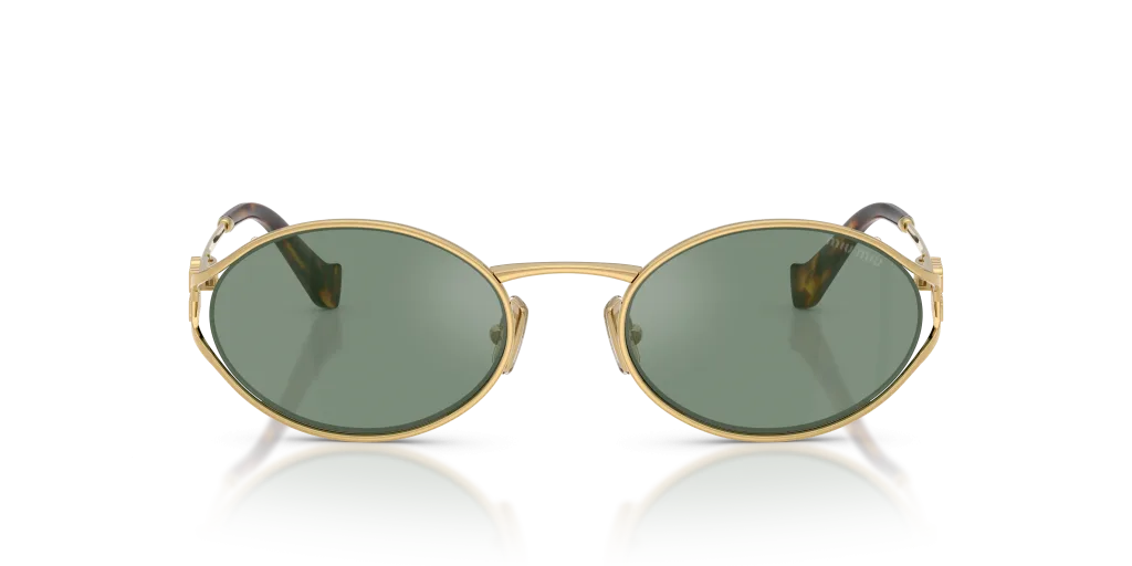 Miu Miu 0MU 52YS 5AK04M - Złoto, Złoty