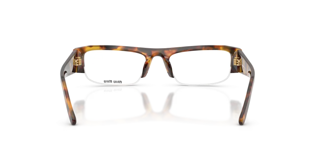 Miu Miu 0MU B07S Kolor: 14L08N - Miodowy Havana, Kolor oprawy: Wzór havana