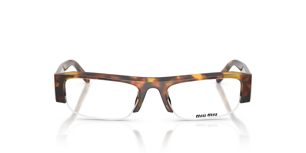 Miu Miu 0MU B07S Kolor: 14L08N - Miodowy Havana, Kolor oprawy: Wzór havana