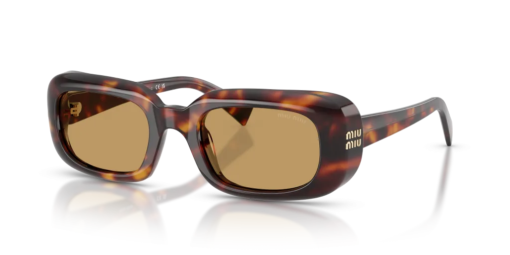 Miu Miu 0MU B13S Kolor: 27L10Y - Havana, Kolor oprawy: Wzór havana