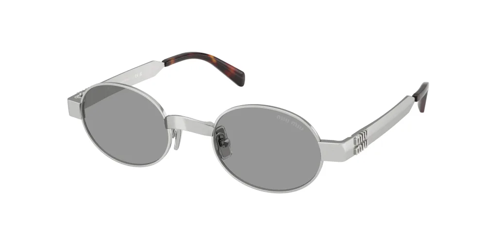 Miu Miu 0MU B51S 21M50Q - Stare srebro, Srebrny