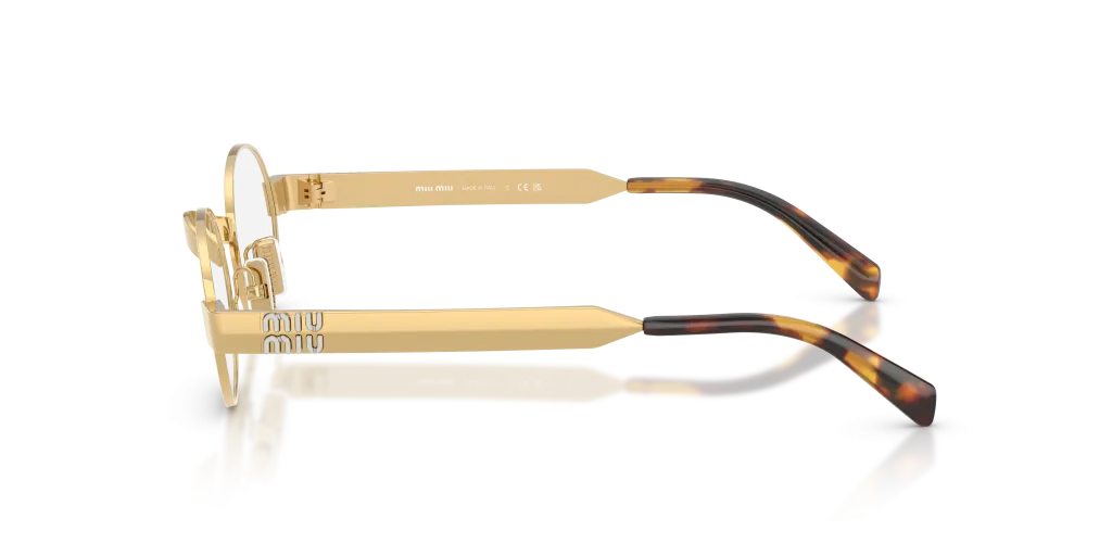 Miu Miu 0MU B51S 5AK10W - Złoto, Złoty