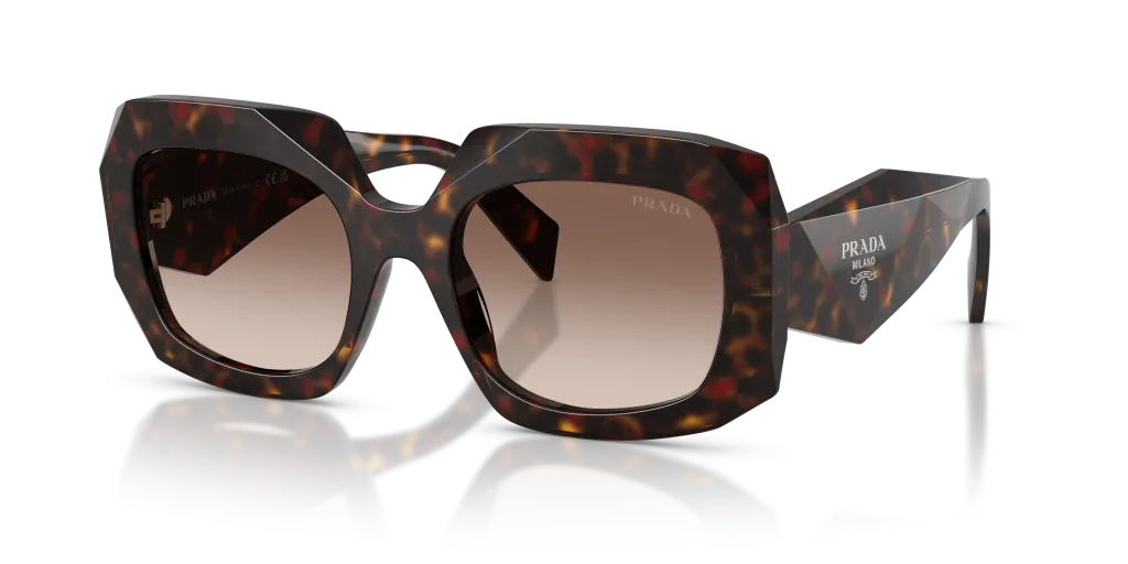 Prada 0PR B23S 17N10S - Szylkret korzeniowy, Wzór havana
