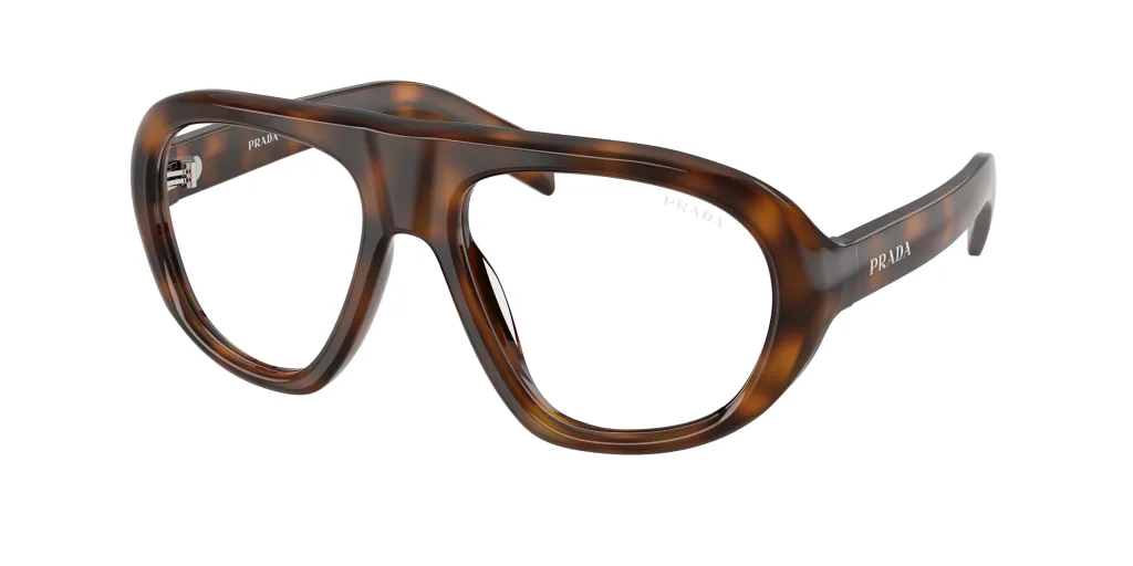 Prada 0PR C05S 20D08N - Szylkretowy jałowiec, Wzór havana