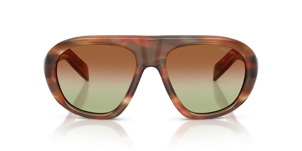 Prada 0PR C05S 24G70T - Dębowy w paski, Brązowy