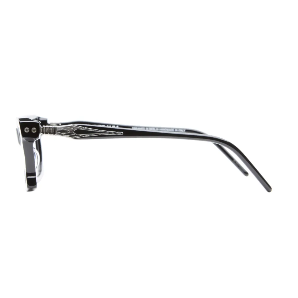 Kuboraum MASKE D75 Kolor: D75 BS BLACK SHINE, Kolor oprawy: Czarny