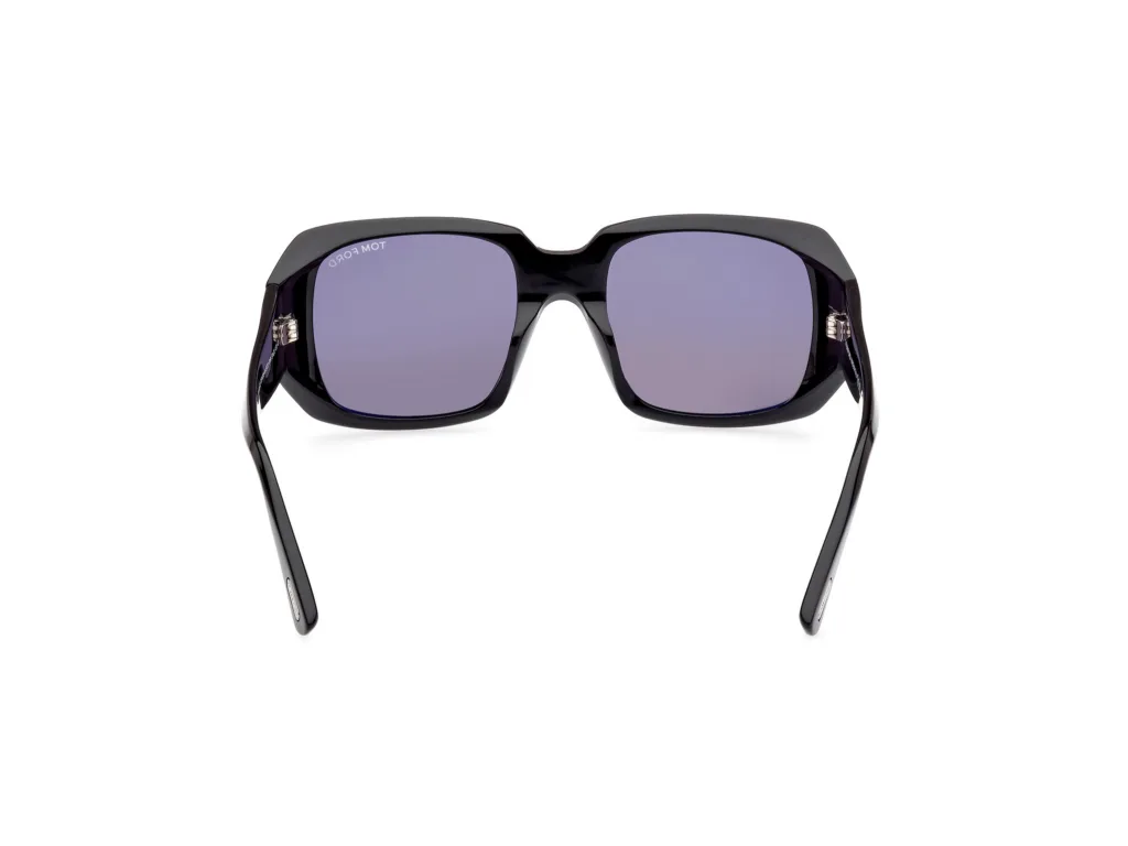 Tom Ford RYDER-02 FT1035 Kolor: 01A SHINY BLACK / SMOKE, Kolor oprawy: Czarny