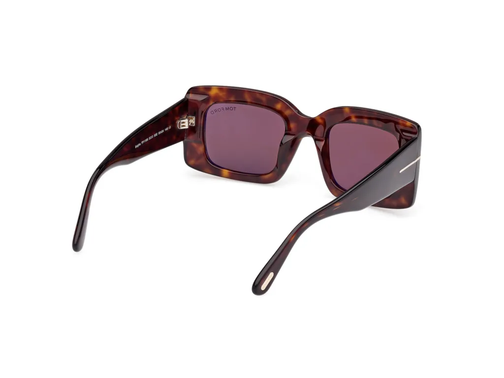 Tom Ford BRIGITTA FT1188 52E DARK HAVANA / BROWN, Wzór havana