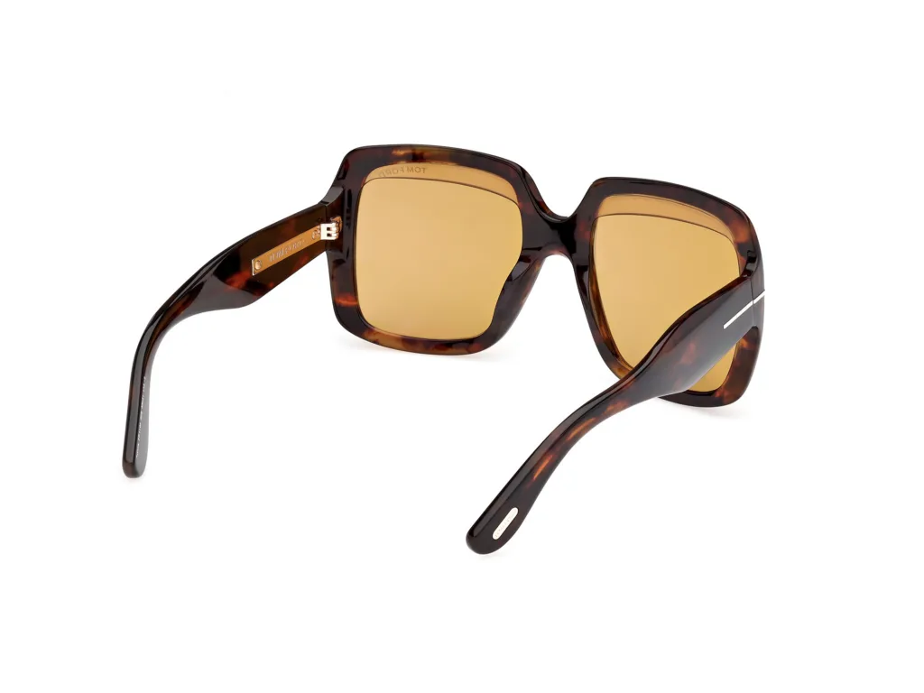 Tom Ford AURORA TF1194 52E DARK HAVANA, Wzór havana
