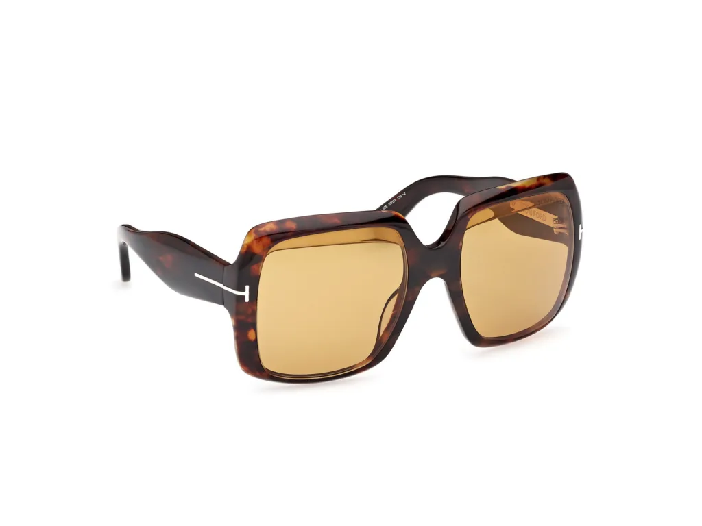Tom Ford AURORA TF1194 52E DARK HAVANA, Wzór havana
