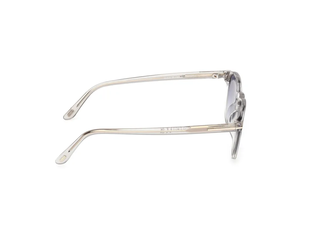 Tom Ford HOLT-02 FT1302 Kolor: 20W SHINY GREY / GRADIENT BLUE, Kolor oprawy: Transparentny