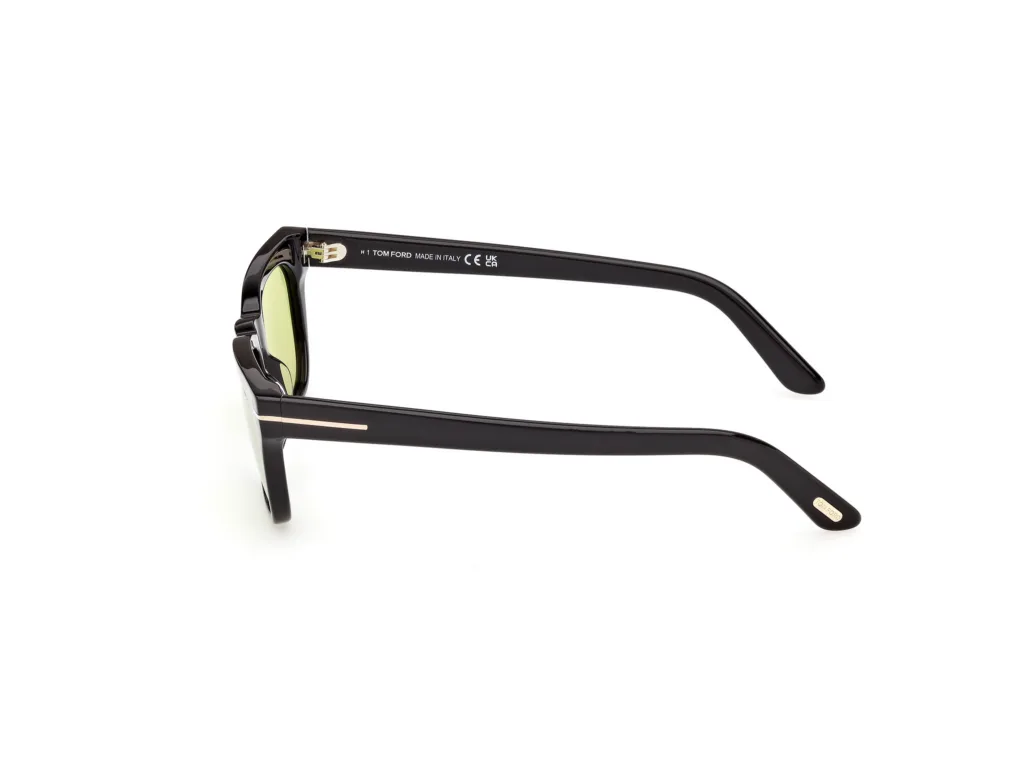 Tom Ford PENN-02 FT1362 Kolor: 01N BLACK / GREEN, Kolor oprawy: Czarny