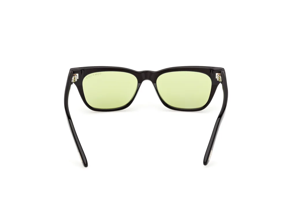 Tom Ford PENN-02 FT1362 Kolor: 01N BLACK / GREEN, Kolor oprawy: Czarny