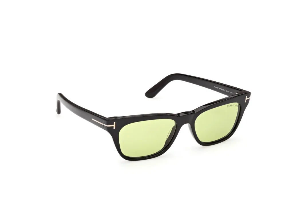 Tom Ford PENN-02 FT1362 Kolor: 01N BLACK / GREEN, Kolor oprawy: Czarny