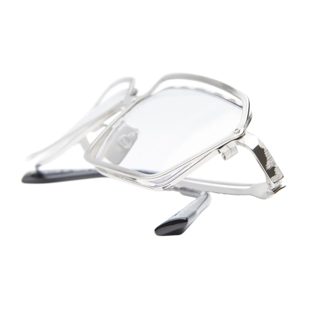 Kuboraum MASKE H15 H15 SI SILVER / ANTIQUE SILVER, Srebrny