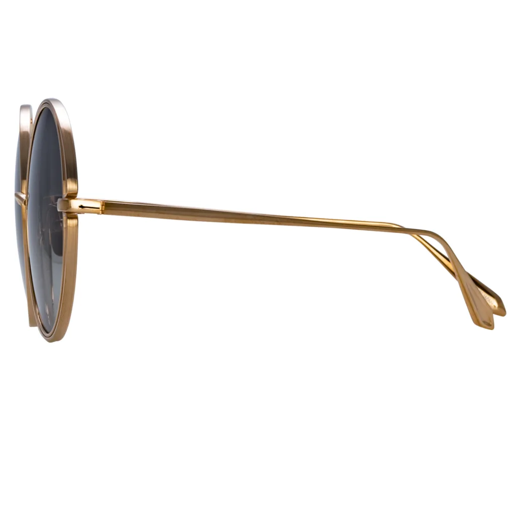 Linda Farrow SELENE SUN LFL1456 C1 18K ROSE GOLD / GREY, Złoty