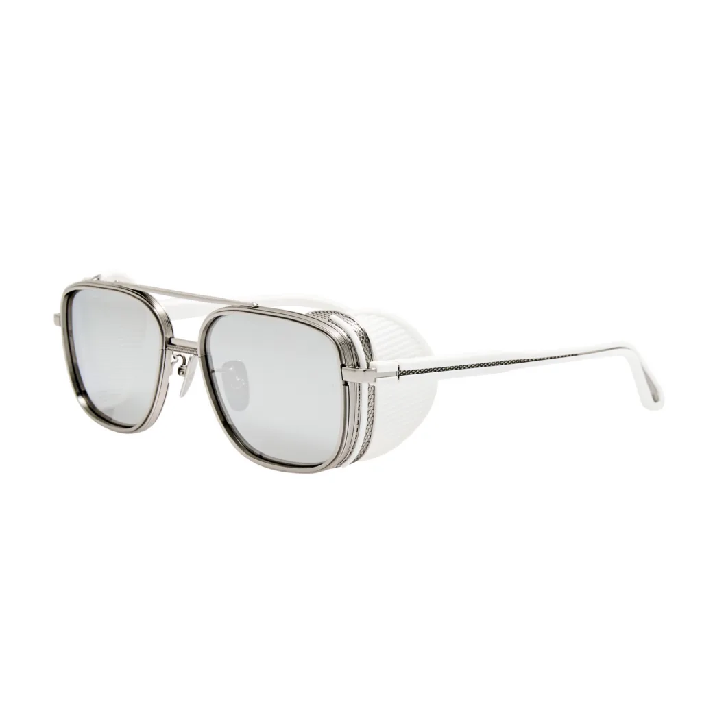 Linda Farrow BOYD LFL1630 C3 22K WHITE GOLD / PLATINUM, Srebrny