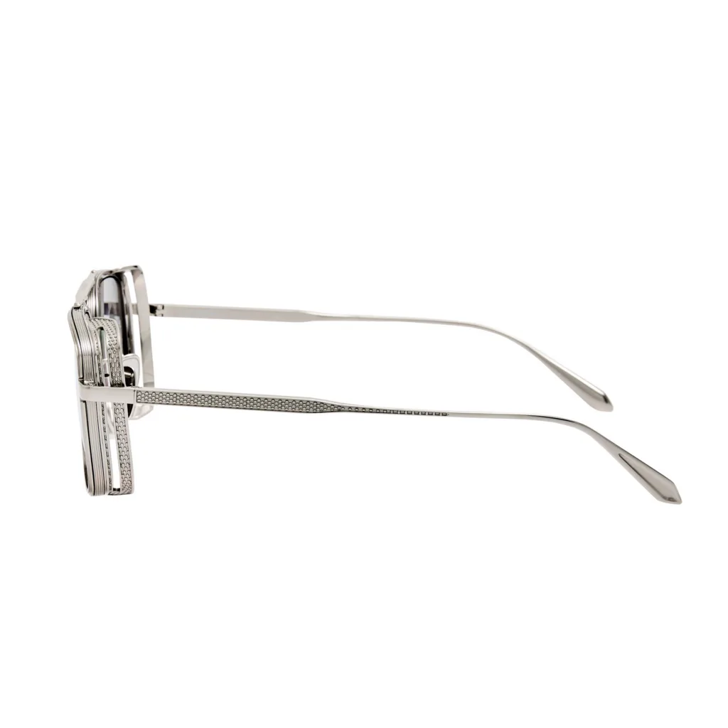 Linda Farrow BOYD LFL1630 C3 22K WHITE GOLD / PLATINUM, Srebrny