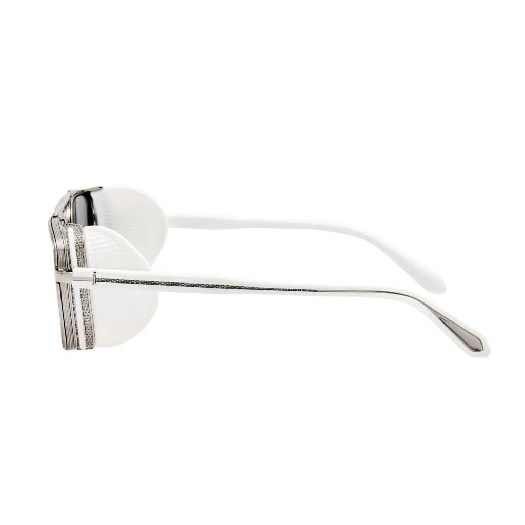 Linda Farrow BOYD LFL1630 C3 22K WHITE GOLD / PLATINUM, Srebrny
