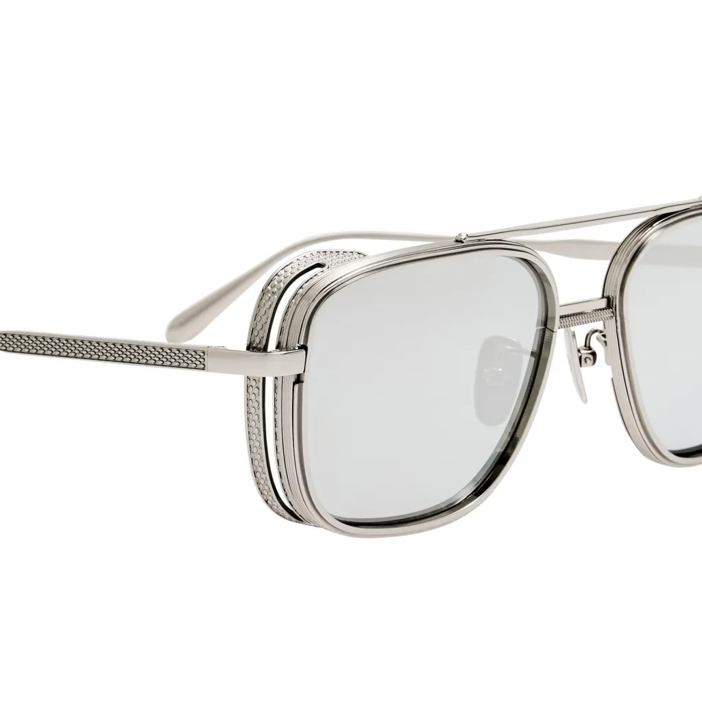 Linda Farrow BOYD LFL1630 C3 22K WHITE GOLD / PLATINUM, Srebrny