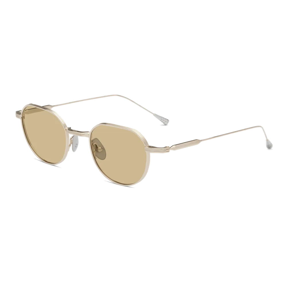 Lunetterie Générale MIRAGE 16K GOLD & PALLADIUM / SOLID BRONZE, Złoty