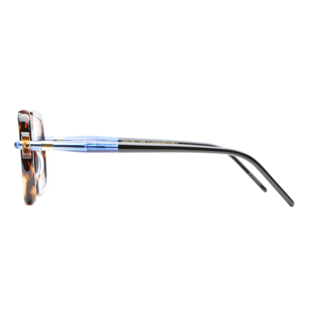 Kuboraum MASKE P21 P21 HAB HAVANA AMBER BLACK / HAVANA BLACK, Wzór havana