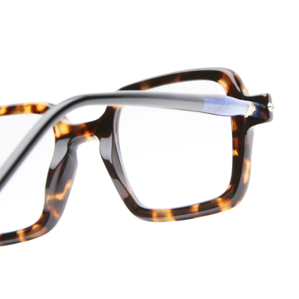 Kuboraum MASKE P21 P21 HAB HAVANA AMBER BLACK / HAVANA BLACK, Wzór havana
